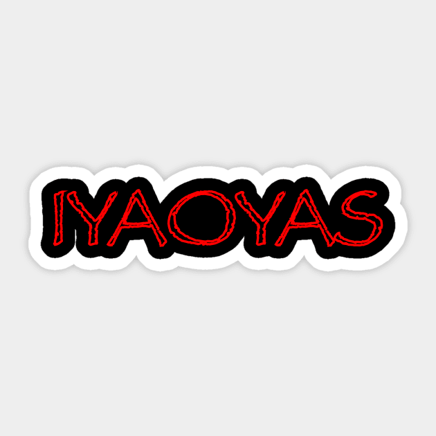 IYAOYAS Sticker by 752 Designs